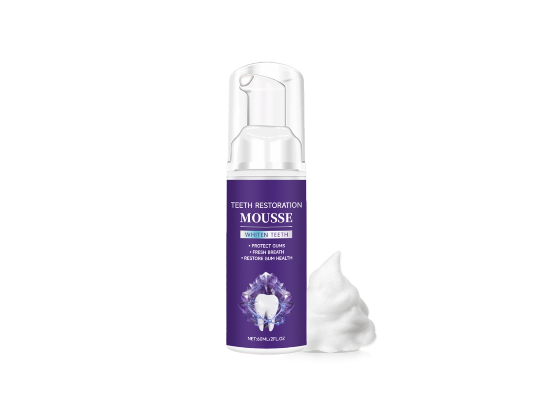 Mousse Dental Cuidado Diário Higiene Bucal