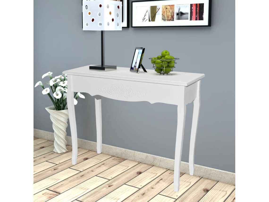 Vidaxl Toucador/mesa Consola Branco