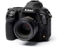 Capa de silicone EASYCOVER Nikon D850 Preto — Compatibilidade: Nikon D850