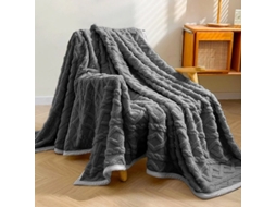 Cobertor De Cama De Solteiro De Pele Sintética Supermacio E Quente, Espesso, 150 X 200 Cm, Cor Sólida, Dupla Face, Macio E Macio, Cobertor Para Sofá