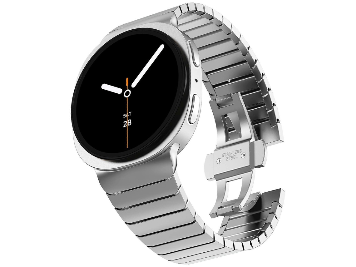 Pulseira De Liga De Titânio Com Fecho Borboleta E Uma Conta Para Samsung Galaxy Watch8 / Watch8 Classic