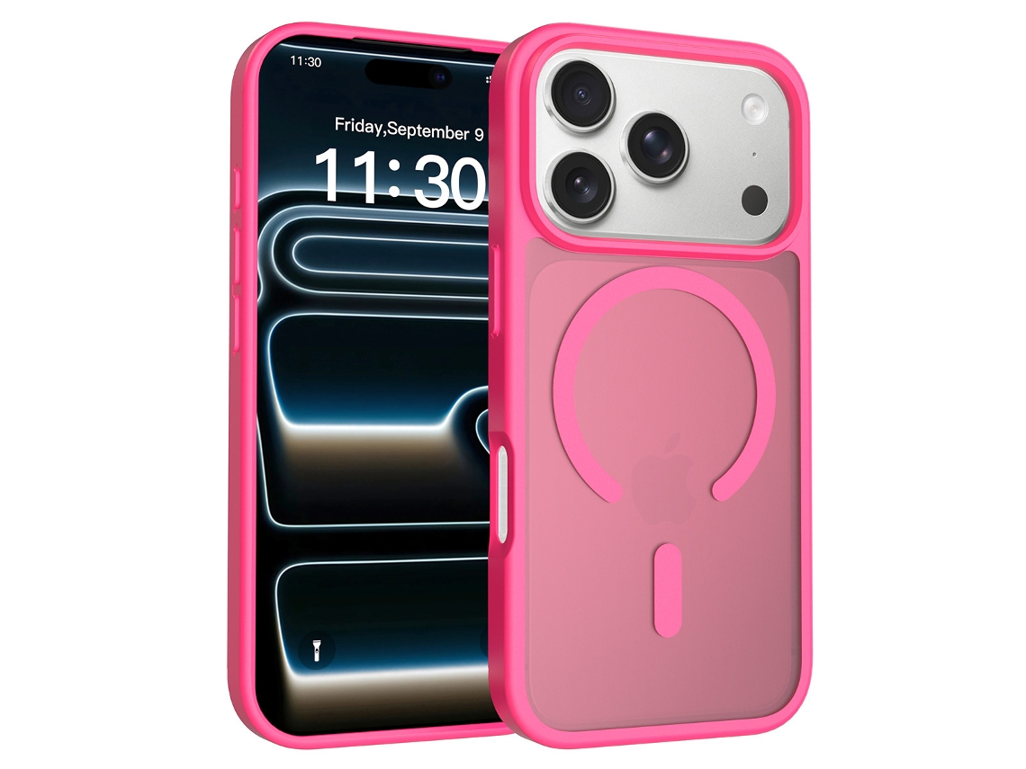 Capa Magnética 2 Em 1 Para Iphone 17 Pro Max, Capa Protetora Para Celular.