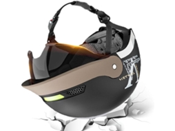 Capacete Aberto | Capacete Aberto Com Viseira Solar, Equipamento De Proteção Com Fivela De Liberação Vayotoy