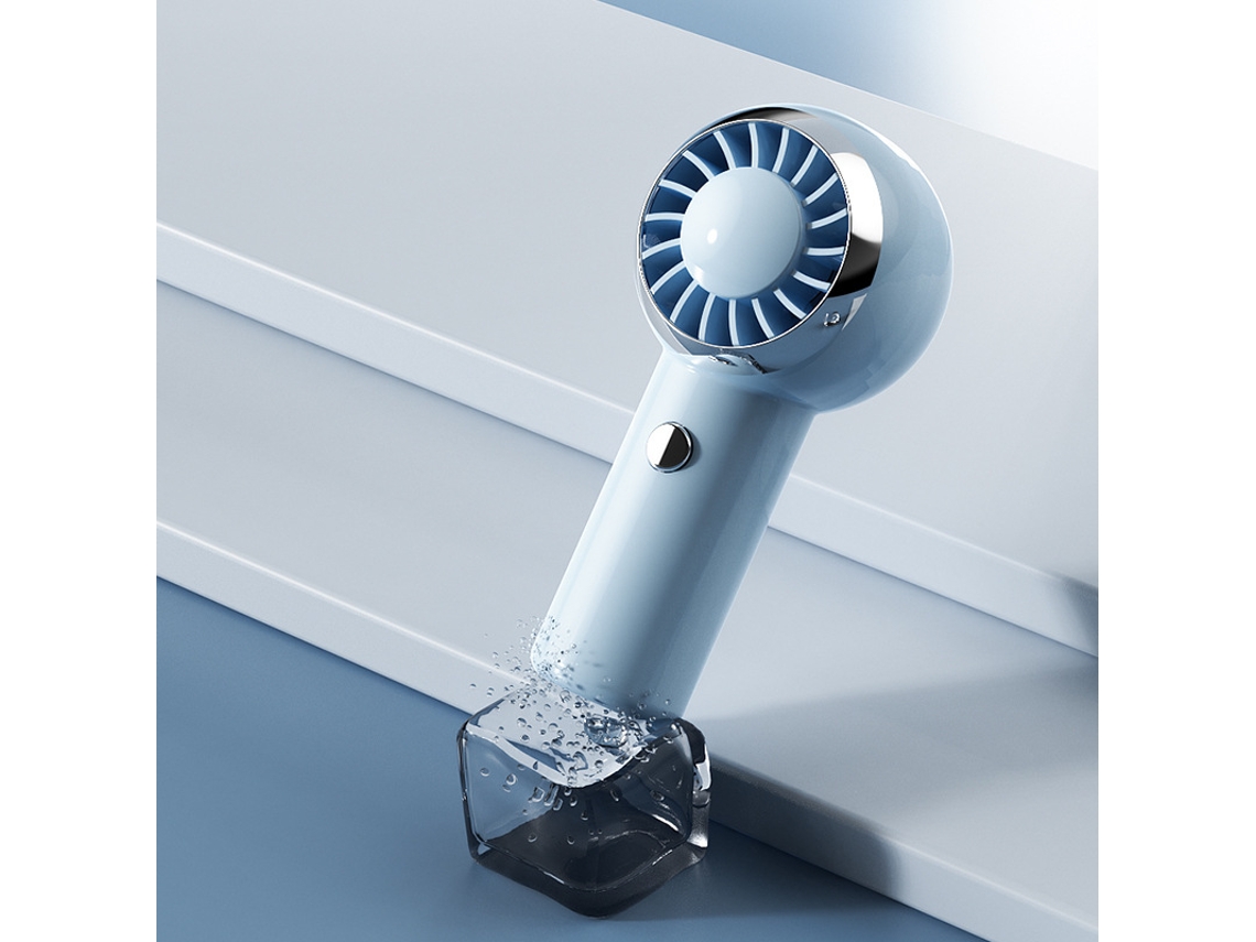 Mini ventilador Portátil Usb com Hélice Axial Azul