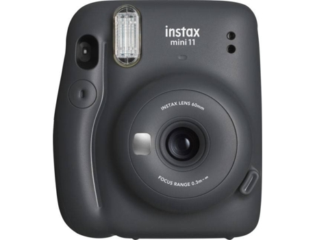 Máquina Fotográfica Instantânea FUJIFILM Instax Mini 11 (Cinzento - Obturação: 1/2-1/250 s - 2 x Pilhas AA LR6)