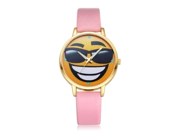 Reloj De Pulsera Analógico Con Movimiento De Cuarzo Y Correa Pu (rosa)
