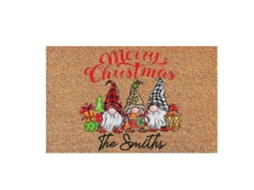 Tapete de Entrada Natal Antiderrapante 40x60cm S/MARCA