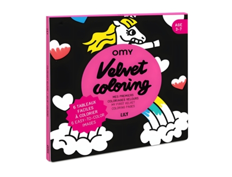 Conjunto de Colorir Lily OMY