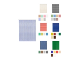 Cortinas De Exterior Impermeables – Cortinas Antimoscas Para Terrazas Y Porche Desire - Azul 110 X 240 Cm