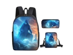 Conjunto De Mochila Escolar De Três Peças*