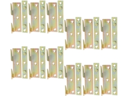 Suportes Para Estrutura De Cama Aboofan Em Aço Laminado A Frio, 12 Peças, Design Clássico Vintage, Acessórios De