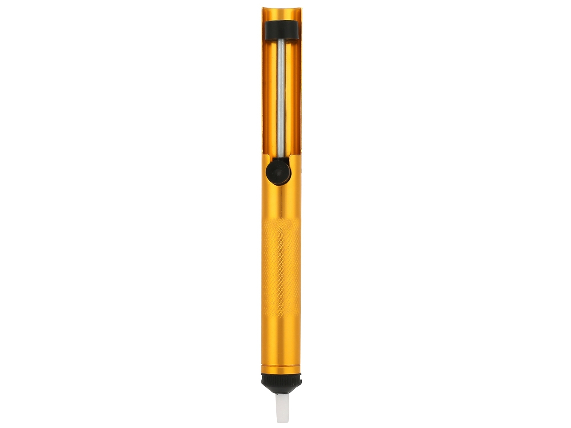 1 Pcs Bomba De Desoldadura Efectiva Ferramenta De Remoção De Estanho (ouro 19cm Alumínio)