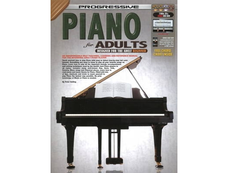 Livro piano for adults de peter gelling (inglês)