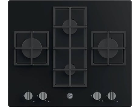 Placa de Gás HOOVER HVG6DK3B (Gás Natural - 60 cm - Preto)
