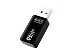 Adaptador Usb Wi Fi 5ghz, Adaptador Usb Wi Fi Ac1300mbps, Adaptador Wi Fi Dual Band Usb 3.0 Ethernet 2.4g 5g W Hengjian