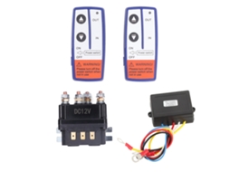 Kit de relé para guincho 12V 250A com controle remoto e interruptor de contato para veículos industriais | S/MARCA