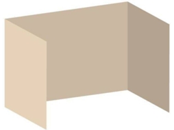 Pack 3 Laterais Lisas Para Tendas 3x2 Eco - Crema
