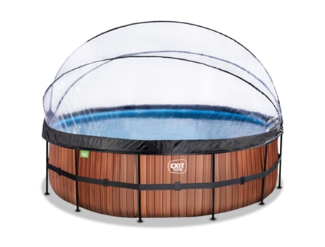 Piscina Tubular EXIT TOYS (TU - Castanho)
