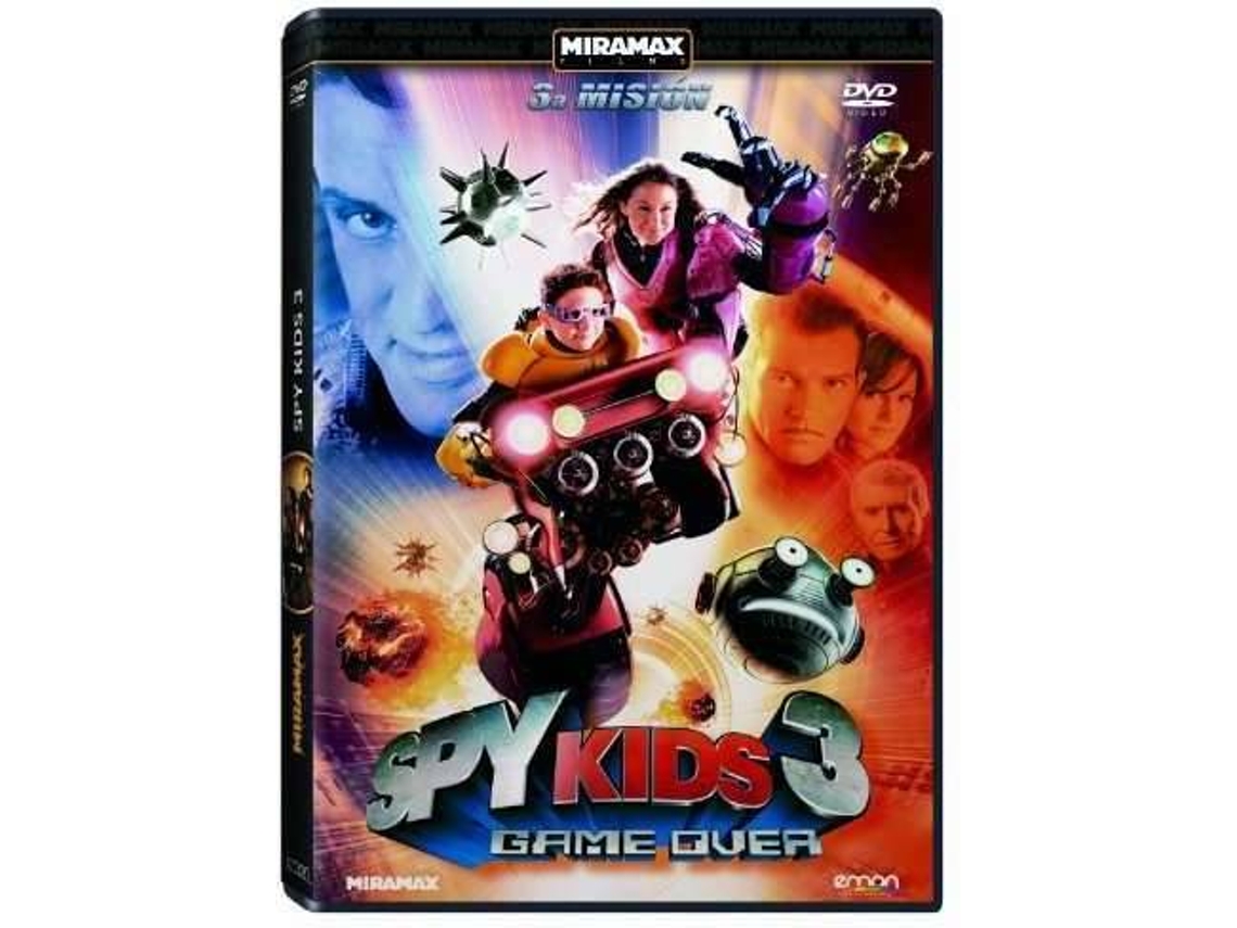 DVD Spy Kids 3: Game Over (Edição em Espanhol)