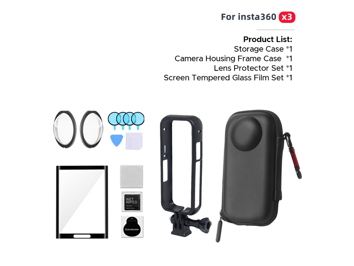 Elysve Capa Protetora Para Insta360x3