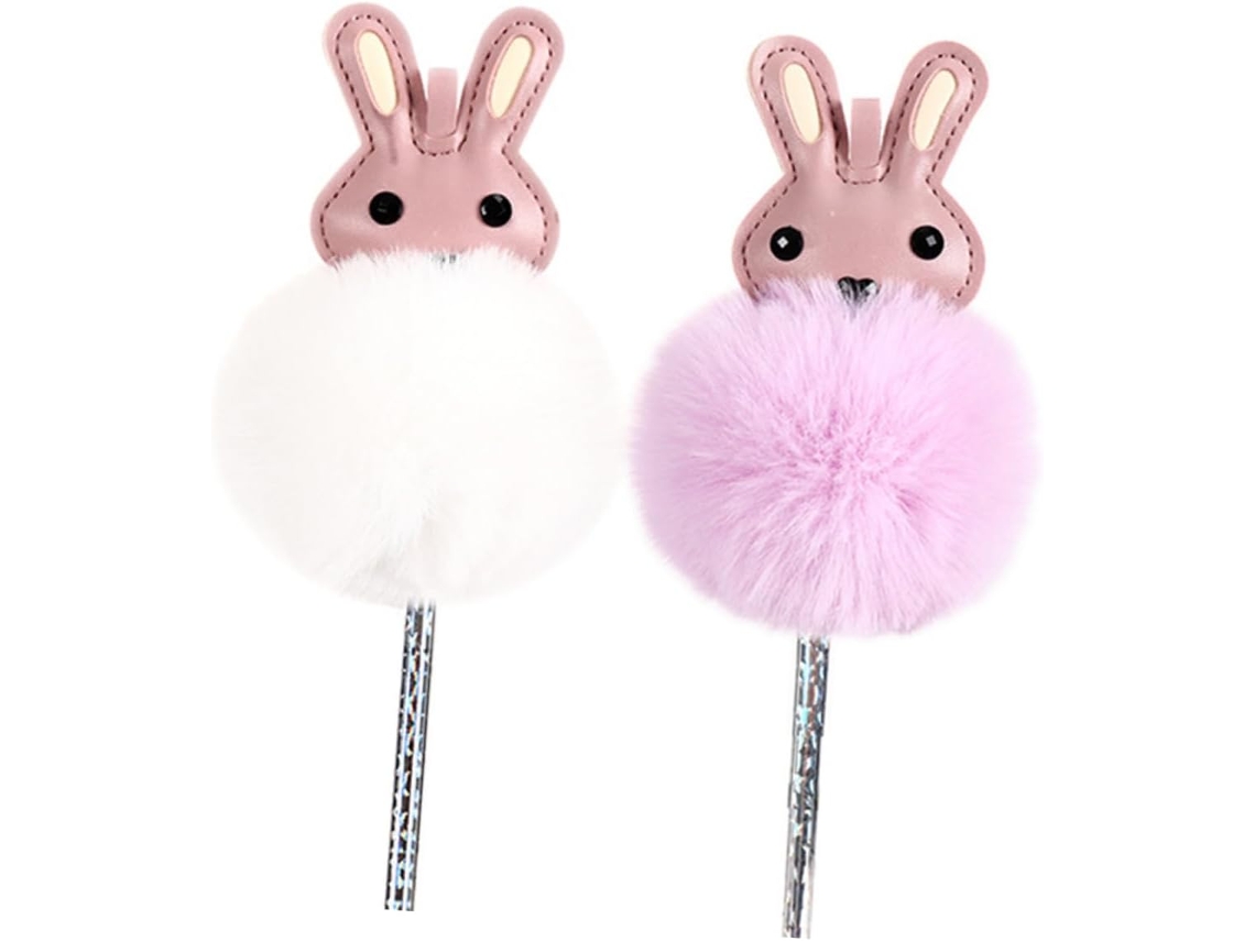 Conjunto De 6 Canetas Em Gel Com Bolinhas Pelúcia Soimiss Para Meninos