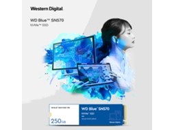 Wd Blue Sn570 250gb Nvme M.2 Ssd Unidade De Estado Sólido De Alta Velocidade E Grande Capacidade