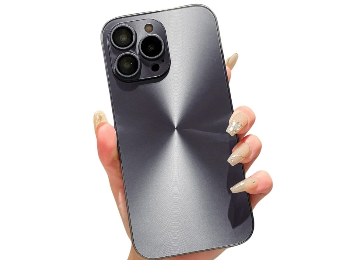Capa para iPhone 11 pro max VEANXIN Vidro Preto