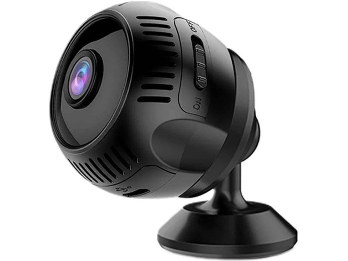 Minicâmera esportiva Bestvite X7 4K 1080P sem fio WiFi DVR com visão noturna infravermelha (preta)
