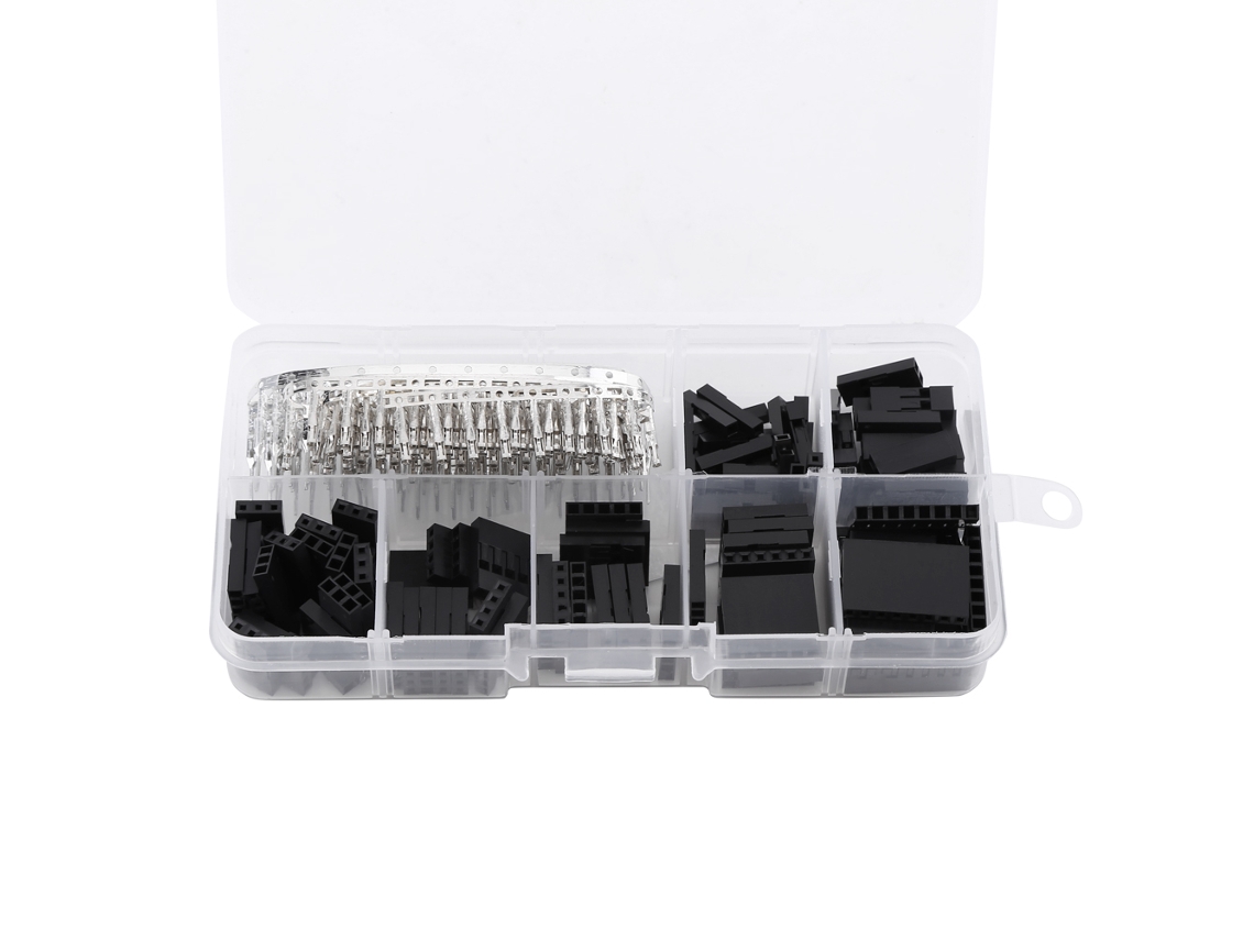Kit 310pcs Fios Jumper Conector Pin Header 2.54mm