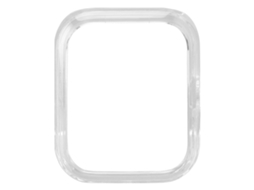 Capa Protetora de Bumper Duro para Amazfit Bip 3/bip 3 Pro Transparente de Plástico