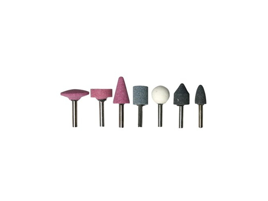 Conjunto de Mós Abrasivas M6 Alfa 7 Unidades