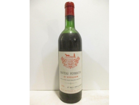 Vinho Tinto CHÂTEAU PEYROUTAS 1970 (75 cl - 1 unidade)