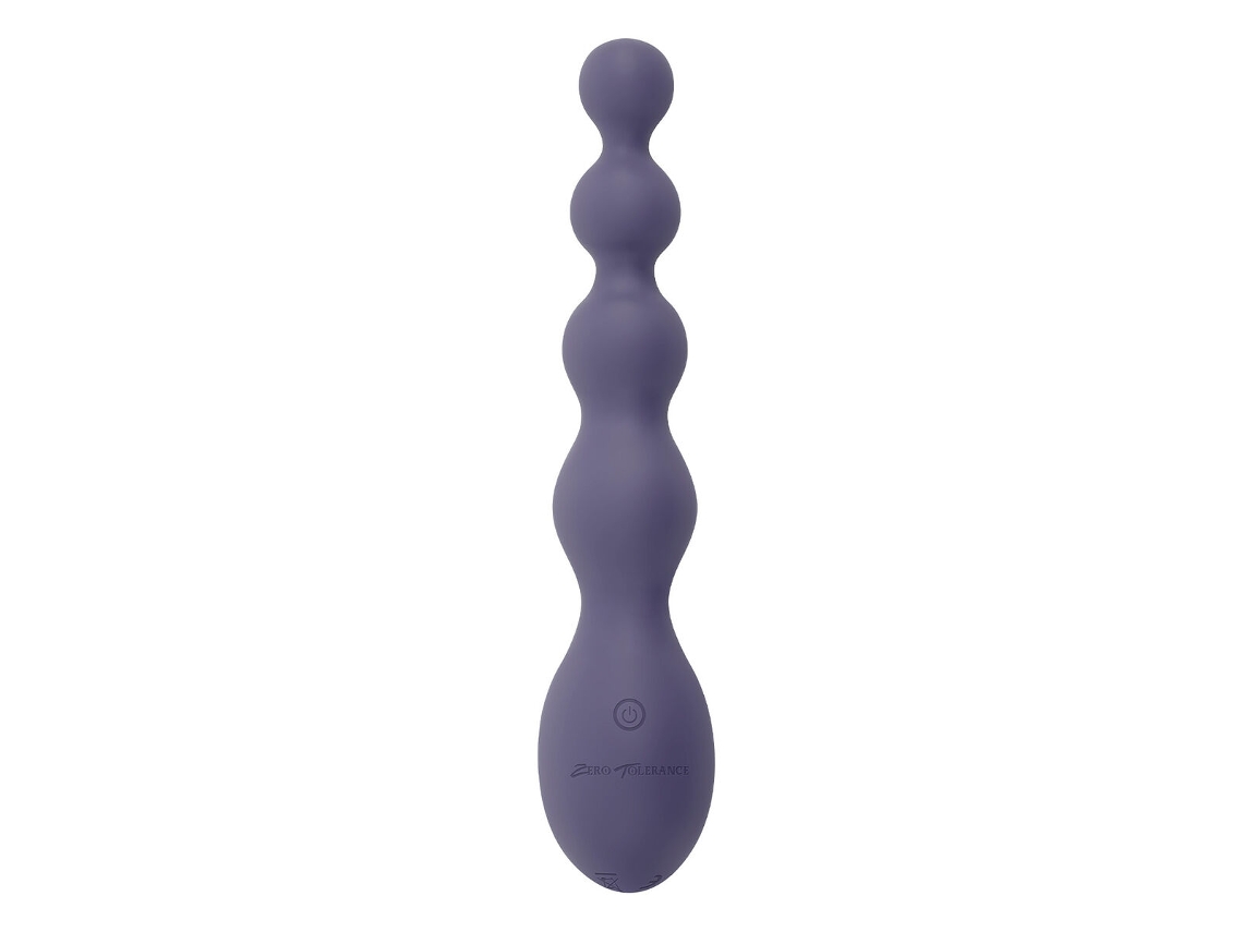 Vibrador Anal Cassini Preto Evolved Zero Tolerance (roxo - Abs - Ø 3 Cm)