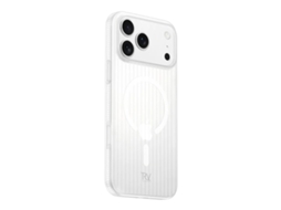 Capa Rvelon Corrugated Magsafe Para Iphone 17 Pro - Branca