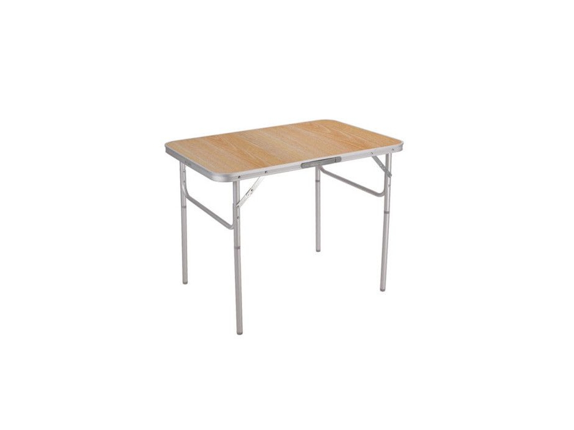 Mesa Dobrável De Alumínio D25 Variada Para Camping E Praia 90x60x39/70 Cm Marbueno 10014