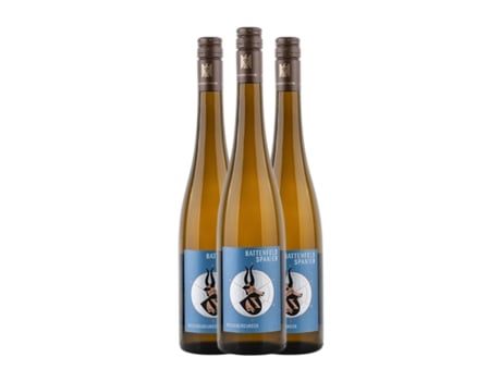 Vinho branco BATTENFELD SPANIER Weissburgunder Pinot Branco Seco Rheinhessen (0.75 L - 3 Unidades)