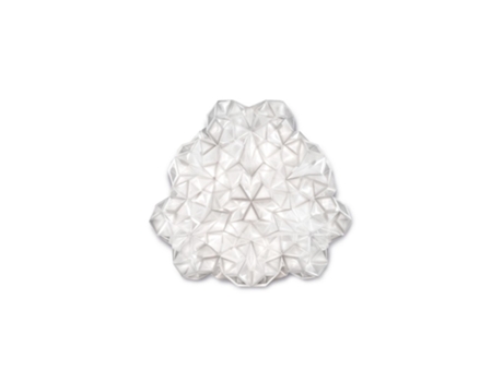 Candeeiro de Parede SLAMP Drusa Branco 60x60x20cm