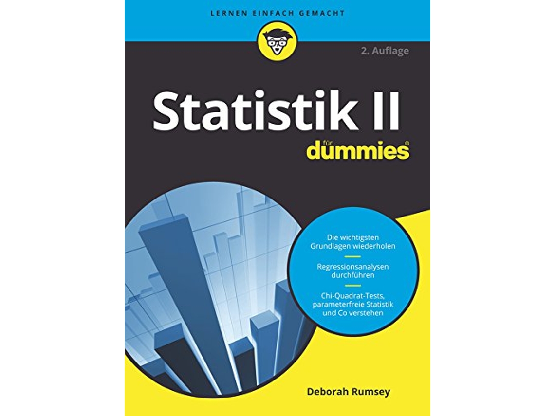 Livro Statistik II fur Dummies 2e German de Deborah J Rumsey (Alemão)