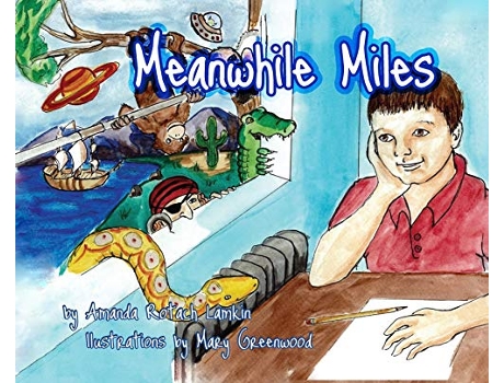Livro Meanwhile Miles de Amanda Lamkin (Inglês)