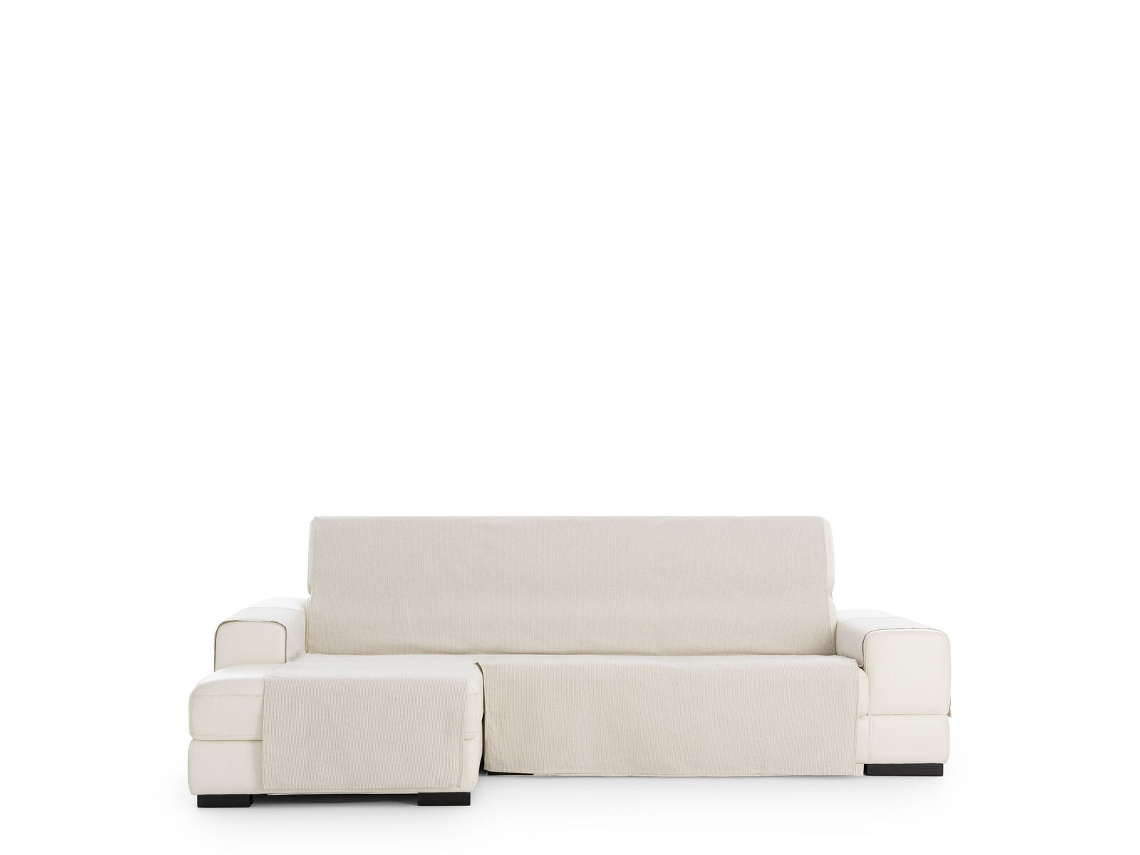 Capa para chaise longue de braço curto esquerdo EYSA AQUA Cinzento 100 x 110 x 290 cm
