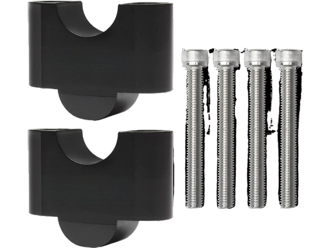 Adaptador de Elevação Guidão para Motocicleta 22 Mm e 28 Elevadores Compatíveis Possuem Visual Elegante