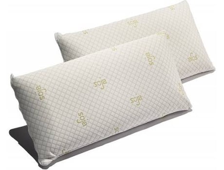 Conjunto de 4 Almofadas  Soja de Visco Ergonómica (150 x 40 cm)
