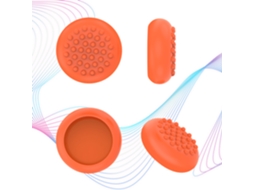 Tapas de Silicone para Joysticks de Comando ZYBLSSBB (laranja)