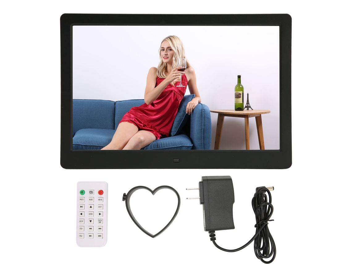 Quadro Digital 13 Polegadas Hd LAXISCREED com Controle Remoto