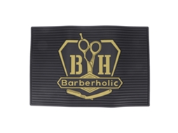 Tapete Antiderrapante Para Cabeleireiro Com Padrão Bh Material Nano Pu Resistente A Altas Temperaturas