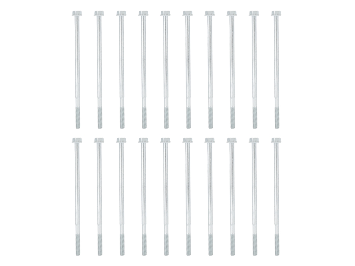 Parafuso de cabeça plana Primerox, com flange hexagonal M6x135, reposição, para gerador, 20pcs