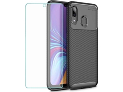 Capa Samsung Galaxy A40 HONGWE. Preto