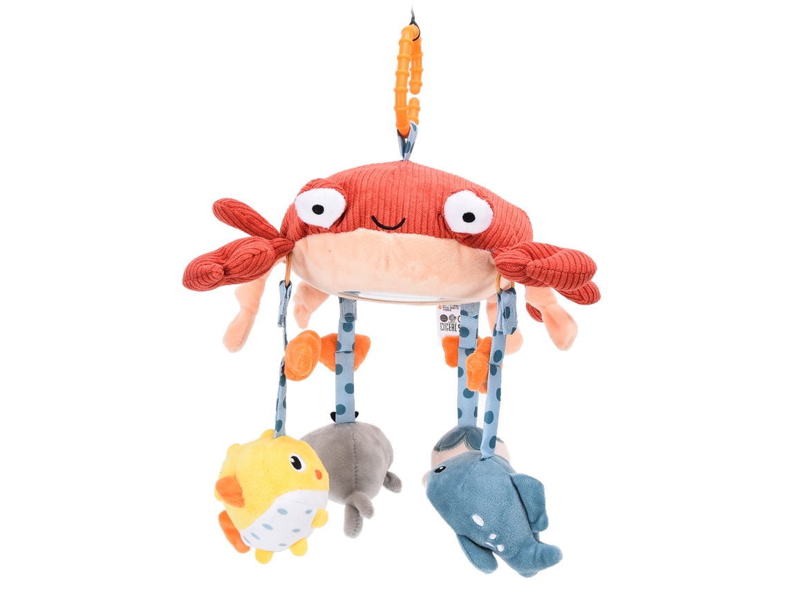 Mali sino Pendurado Caranguejo Pelúcia Bebê com Brinquedos Animais Marinhos para Berço Carrinho Tm257