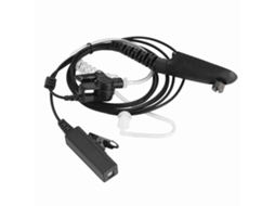 Fone De Ouvido Walkie Talkie Prova De Radiação Tubo Acústico