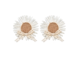 2pcs Cinto de Guardanapo Decorativo Inovador Branco para Decoração de Mesa